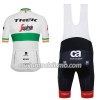 Conjunto Maillot + Culotte Corto con tirantes 2018 Trek Segafredo Campeonato de Irlanda